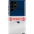 NFL New England Patriots White Striped Galaxy S22 Ultra Pro Case