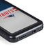 NFL New England Patriots White Striped Galaxy S23 Plus Waterproof Case
