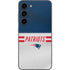 NFL New England Patriots White Striped Galaxy S23 Skin
