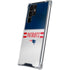 NFL New England Patriots White Striped Galaxy S24 Ultra Clear Case