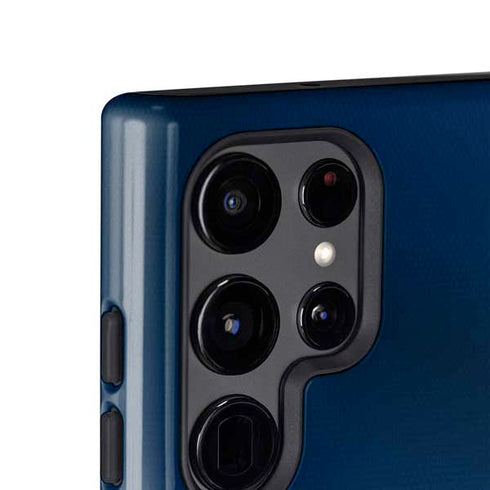 NFL New England Patriots White Striped Galaxy S24 Ultra Impact Case