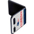 NFL New England Patriots White Striped Galaxy Z Flip Skin