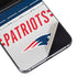 NFL New England Patriots White Striped Galaxy Z Flip5 5G Skin
