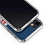 NFL New England Patriots White Striped iPhone 11 Clear Case