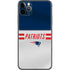 NFL New England Patriots White Striped iPhone 11 Pro Max Skin