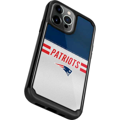 NFL New England Patriots White Striped iPhone 13 Pro Cargo Case