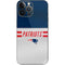 NFL New England Patriots White Striped iPhone 13 Pro Max Skin