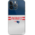 NFL New England Patriots White Striped iPhone 13 Pro Skin