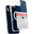 NFL New England Patriots White Striped iPhone 15 Plus MagSafe Case