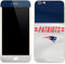 NFL New England Patriots White Striped iPhone 6/6s Plus Skin