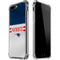 NFL New England Patriots White Striped iPhone 7/8 Plus Clear Case