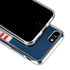 NFL New England Patriots White Striped iPhone SE (2nd & 3rd Gen) Clear Case