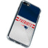 NFL New England Patriots White Striped iPhone SE (2nd & 3rd Gen) Clear Case