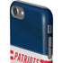 NFL New England Patriots White Striped iPhone SE (2nd & 3rd Gen) Pro Case