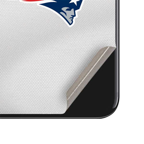 NFL New England Patriots White Striped iPhone SE (2nd & 3rd Gen) Skin