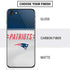 NFL New England Patriots White Striped iPhone SE (2nd & 3rd Gen) Skin