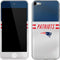 NFL New England Patriots White Striped Apple iPod Skin