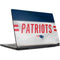 NFL New England Patriots White Striped MSI GS65 Stealth Laptop Skin