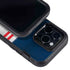 NFL New England Patriots White Striped Otterbox Defender iPhone Skin