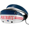 NFL New England Patriots White Striped PlayStation VR2 Skin