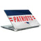 NFL New England Patriots White Striped Portege Z30t/Z30t-A Skin