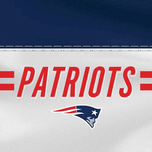 NFL New England Patriots White Striped PS4 Controller Skin