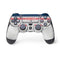 NFL New England Patriots White Striped PS4 Controller Skin
