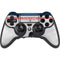 NFL New England Patriots White Striped PS4/PC SCUF Impact Controller Skin