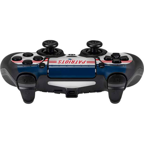 NFL New England Patriots White Striped PS4/PC SCUF Impact Controller Skin