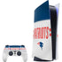 NFL New England Patriots White Striped PS5 Bundle Skin