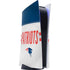 NFL New England Patriots White Striped PS5 Console Skin