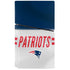 NFL New England Patriots White Striped PS5 Slim Disk Console Skin