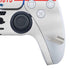 NFL New England Patriots White Striped PS5 Slim Digital Edition Bundle Skin
