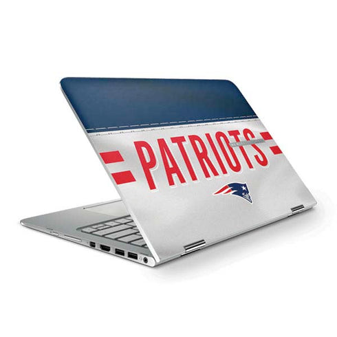 NFL New England Patriots White Striped HP Spectre Skin