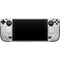 NFL New England Patriots White Striped Steam Deck Handheld Gaming Computer Skin