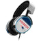 NFL New England Patriots White Striped SteelSeries Arctis 3 Skin
