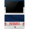 NFL New England Patriots White Striped Surface Go Skin