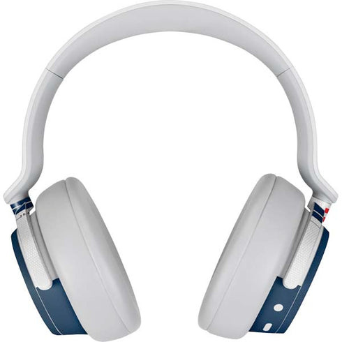 NFL New England Patriots White Striped Surface Headphones Skin