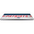 NFL New England Patriots White Striped Universal Laptop 14in (11.4 x 8.2in) Skin