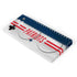 NFL New England Patriots White Striped Xbox Adaptive Controller Skin