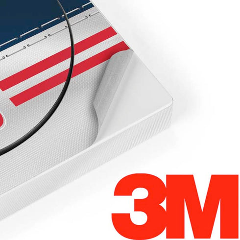 NFL New England Patriots White Striped Xbox Adaptive Controller Skin