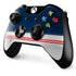 NFL New England Patriots White Striped Xbox One Controller Skin