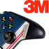 NFL New England Patriots White Striped Xbox One Controller Skin