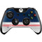 NFL New England Patriots White Striped Xbox One Controller Skin
