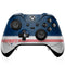 NFL New England Patriots White Striped Xbox One Elite Controller Skin