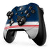 NFL New England Patriots White Striped Xbox One Elite Controller Skin
