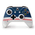 NFL New England Patriots White Striped Xbox One S Controller Skin