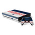 NFL New England Patriots White Striped Xbox One X Bundle Skin