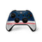 NFL New England Patriots White Striped Xbox One X Controller Skin