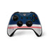 NFL New England Patriots White Striped Xbox One X Controller Skin